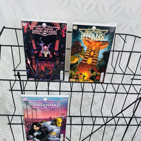 42 Knight Terrors & Crossover W/ Variants Lot Wonder Woman Black Adam Zatana GL - Picture 2 of 14